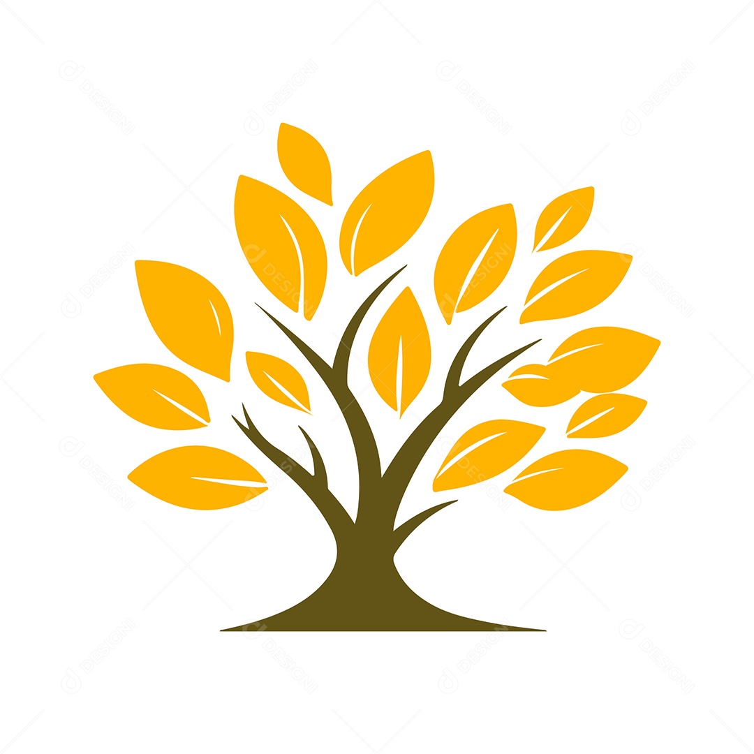 Icone de Árvore Ilustração Vetor EPS