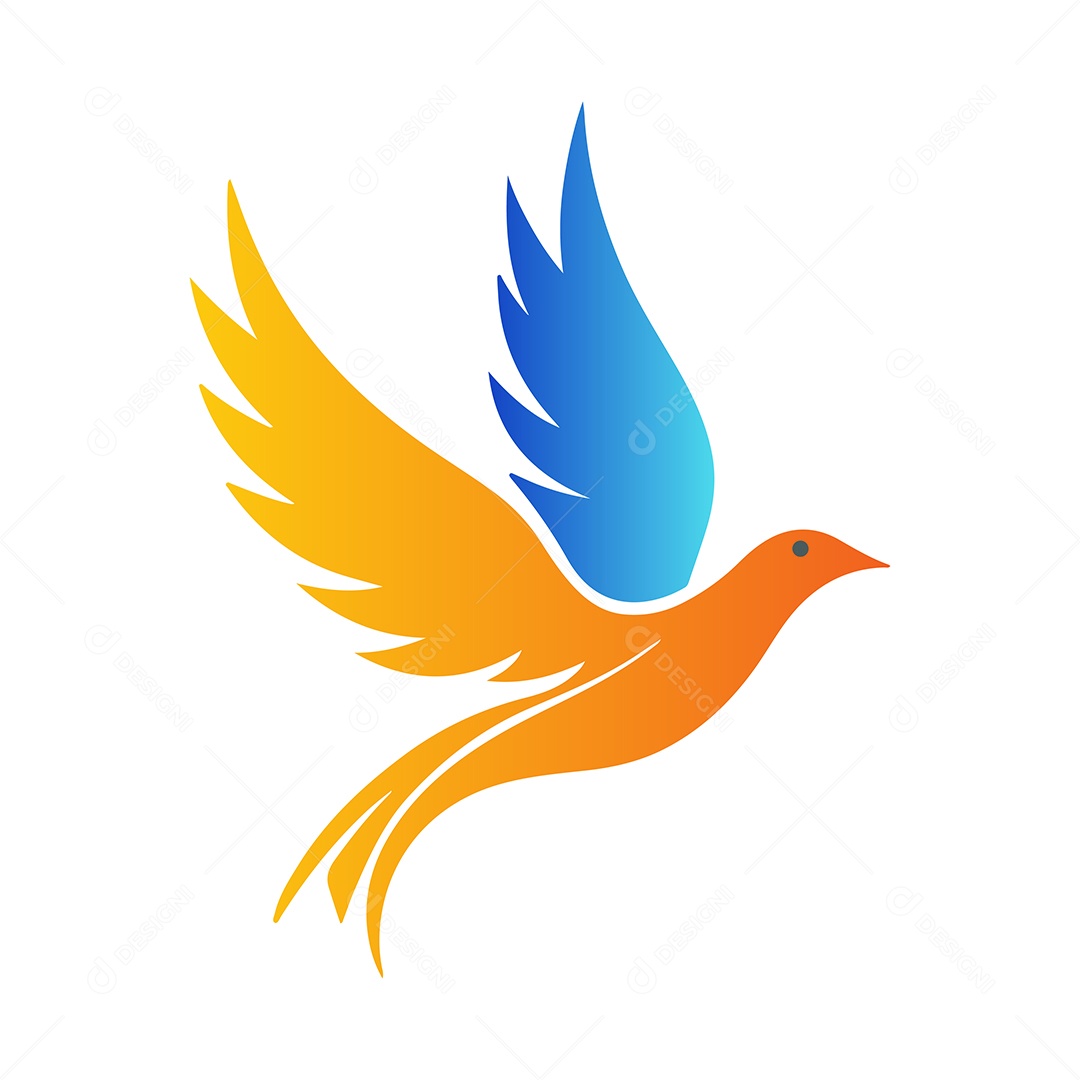 Icone de Pássaro Ilustração Vetor EPS