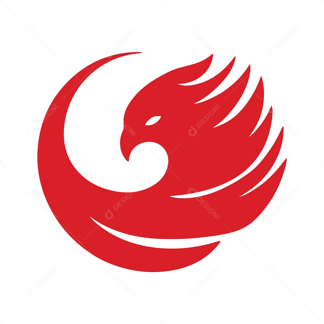 Icone de Pássaro Ilustração Vetor EPS