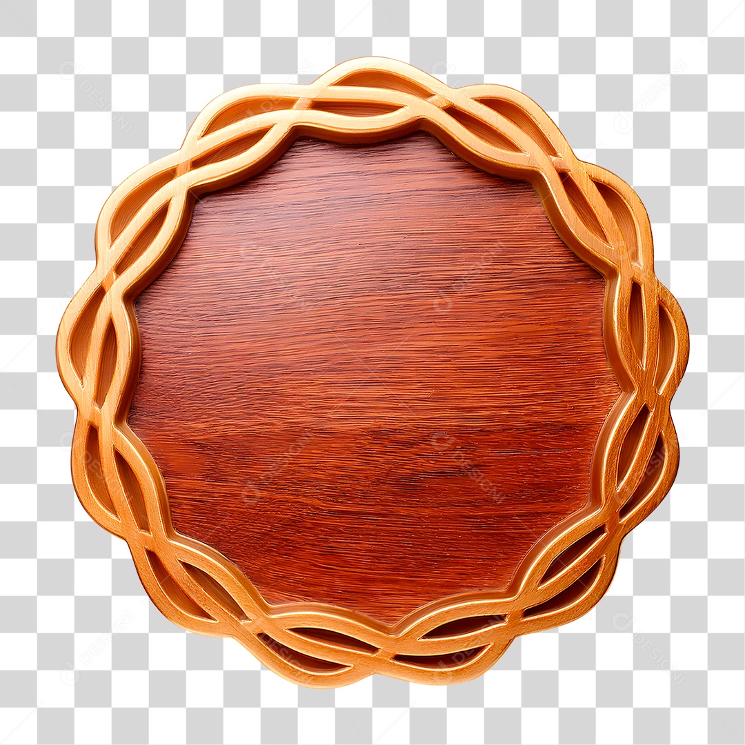 Painel de Madeira PNG Transparente