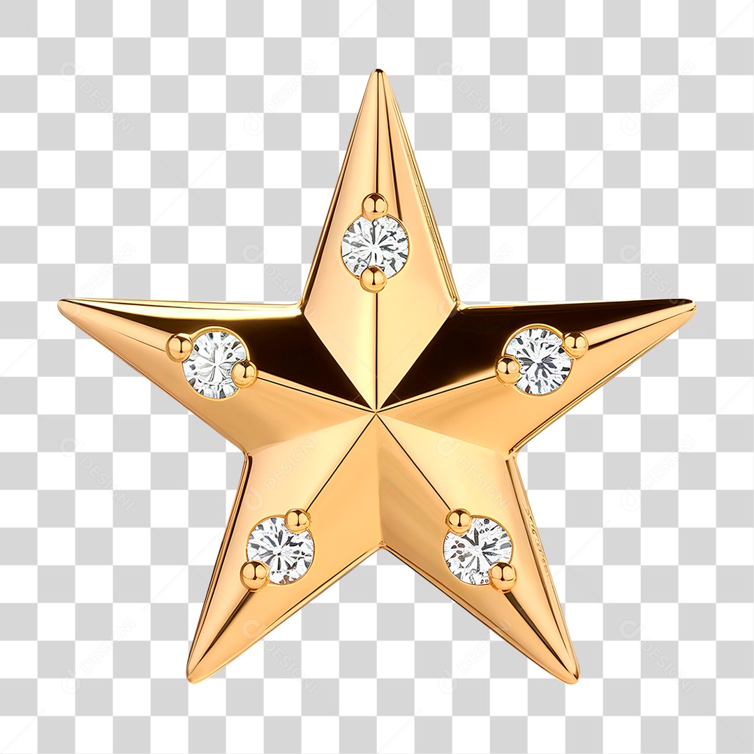 Estrela Natalina PNG Transparente