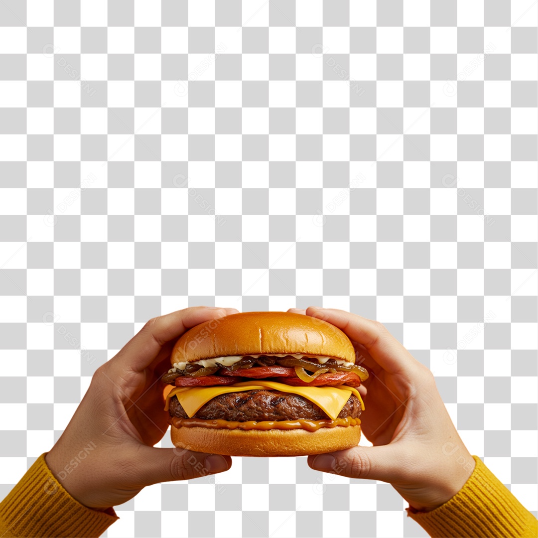 Sanduiche Hambúrguer Lanches PNG Transparente