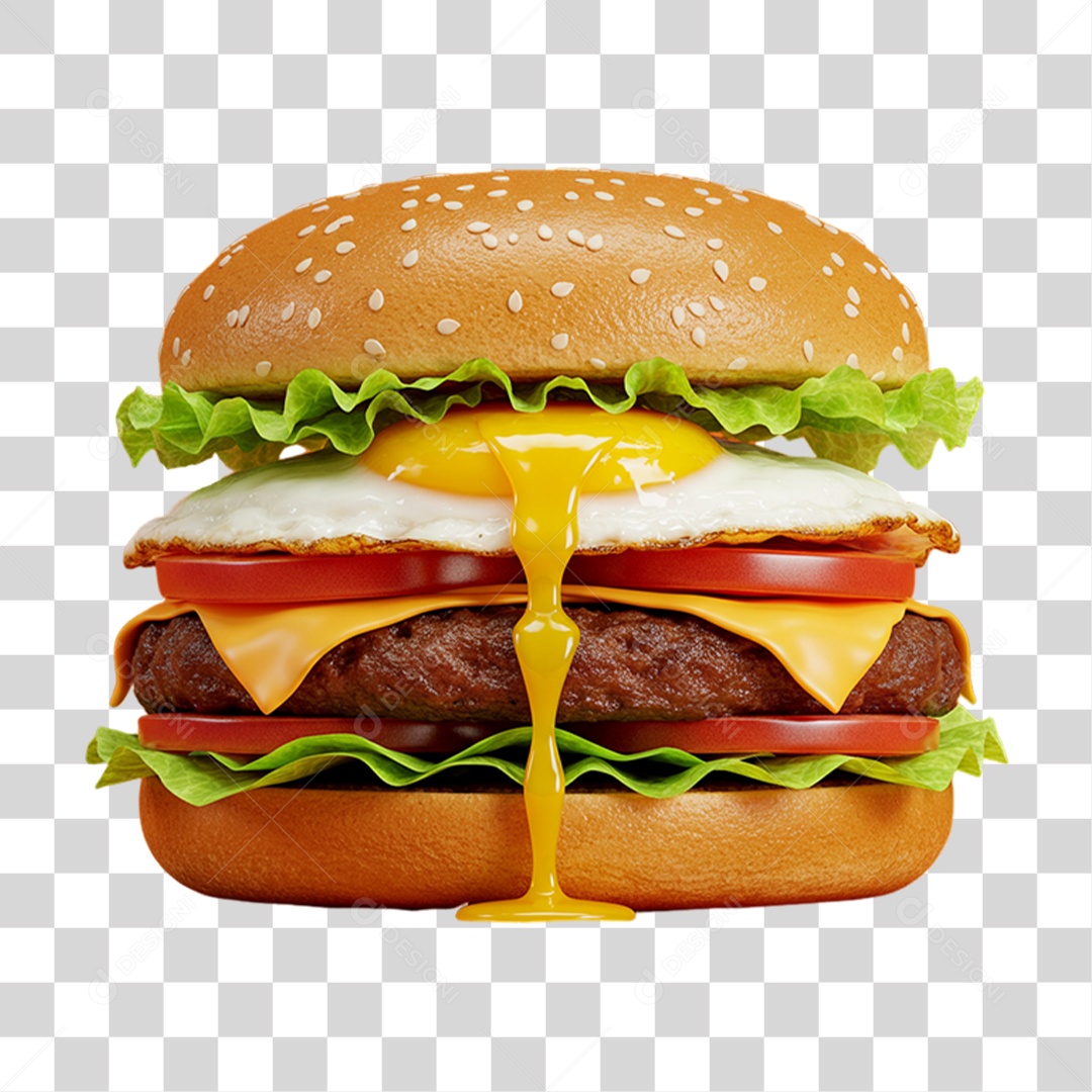 Sanduiche Hambúrguer Lanches PNG Transparente