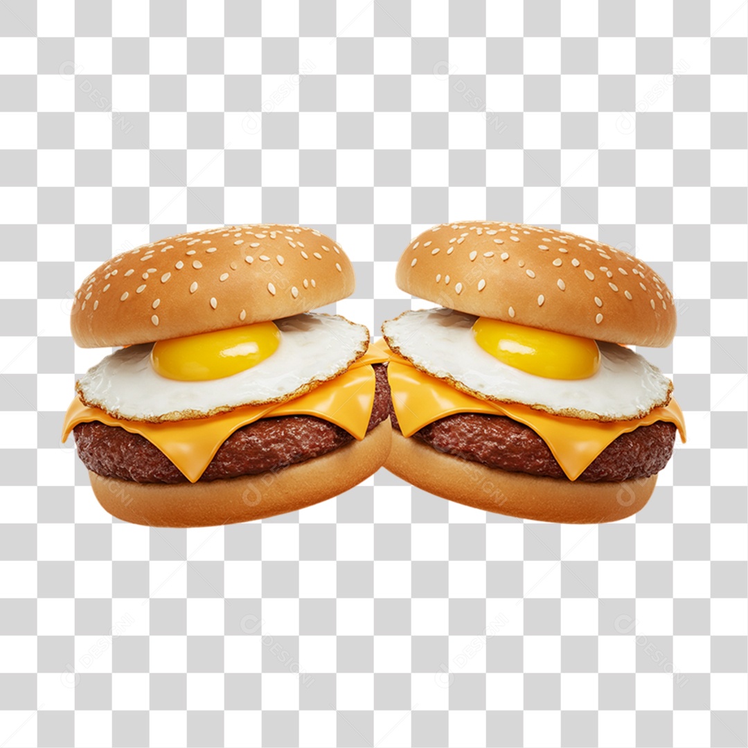 Sanduiche Hambúrguer Lanches PNG Transparente