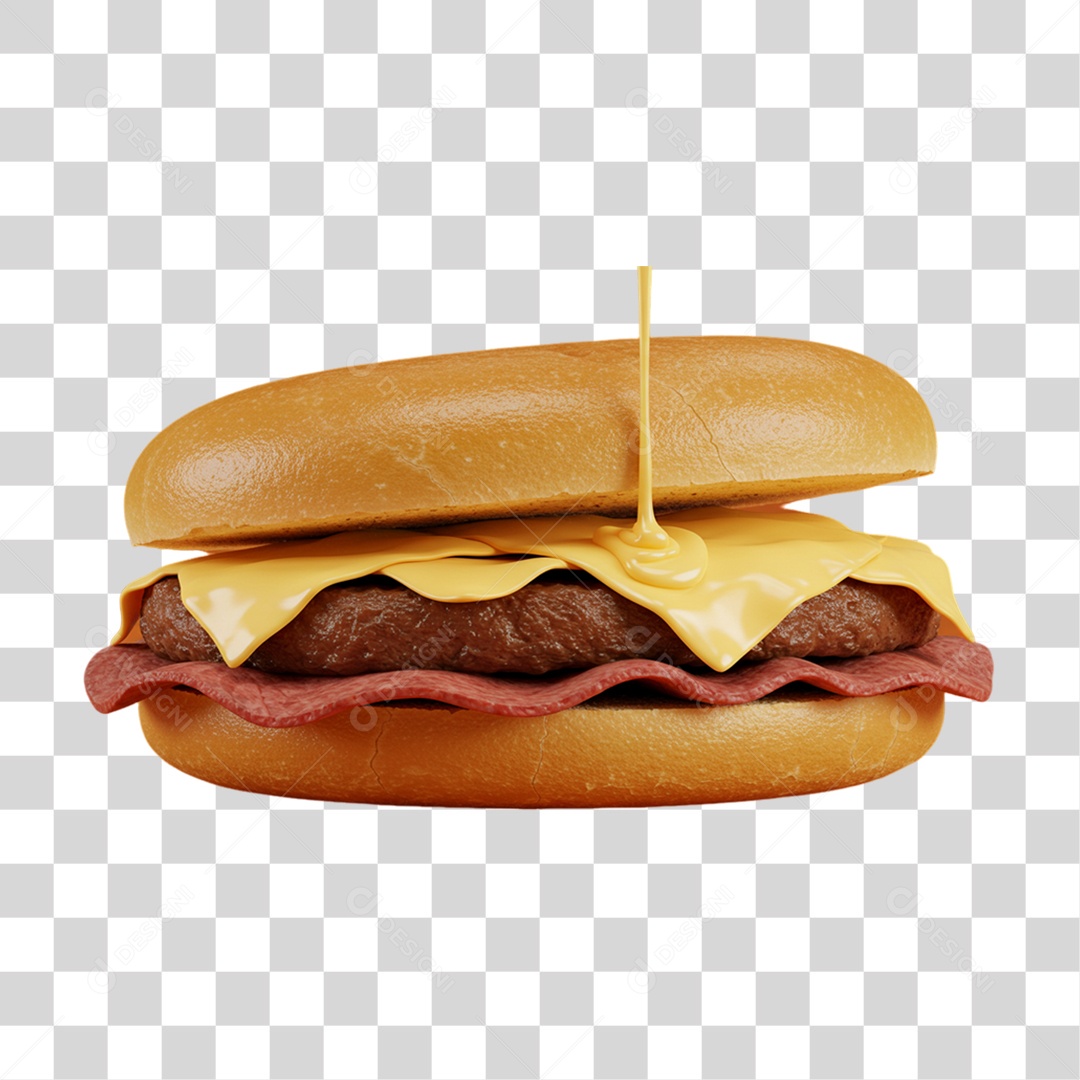 Sanduiche Hambúrguer Lanches PNG Transparente