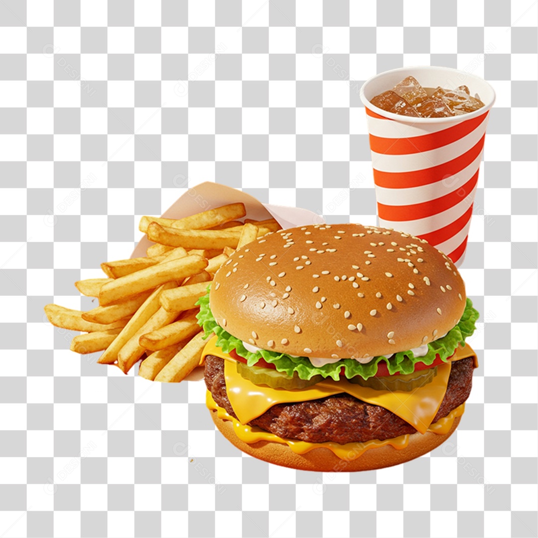 Sanduiche Hambúrguer Lanches PNG Transparente