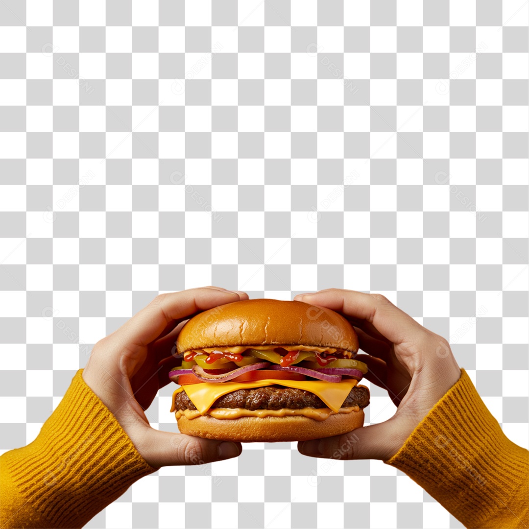 Sanduiche Hambúrguer Lanches PNG Transparente