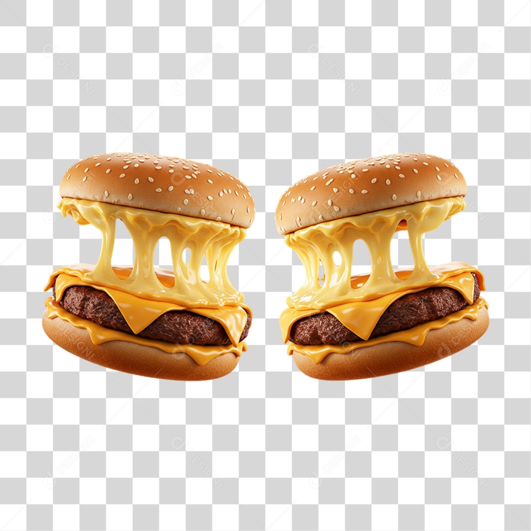 Sanduiche Hambúrguer Lanches PNG Transparente