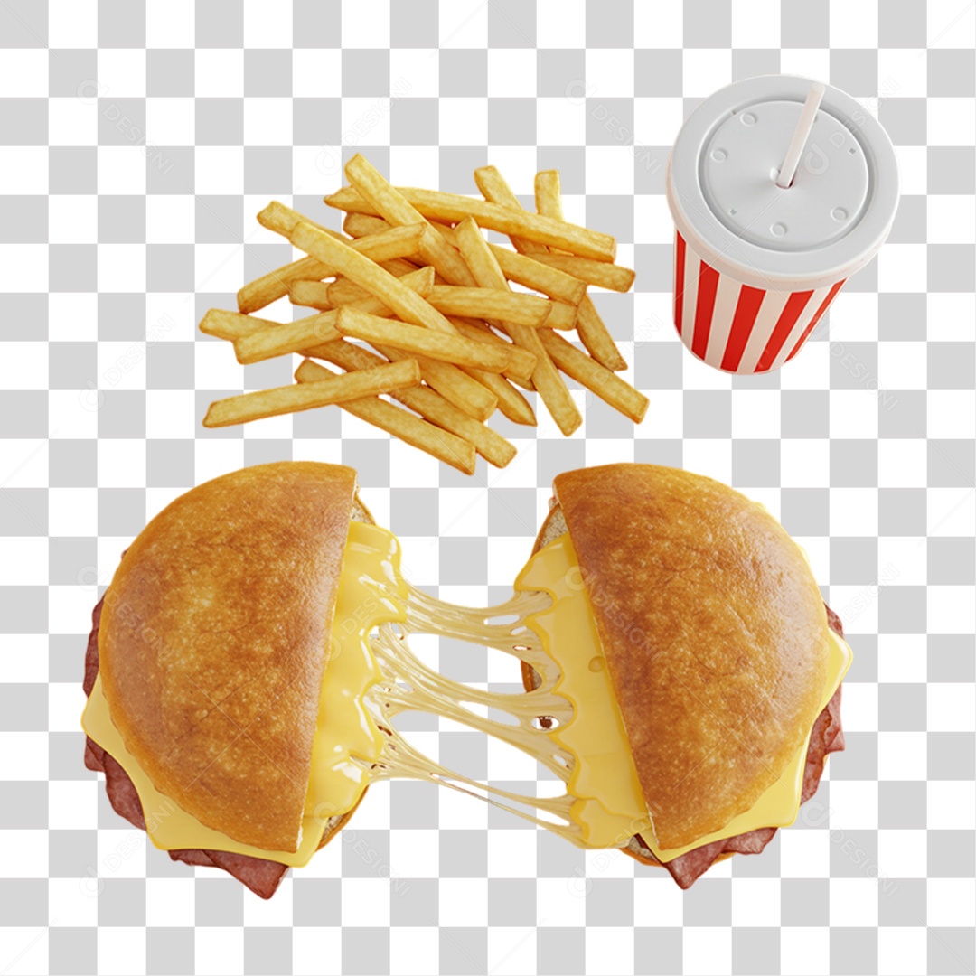 Sanduiche Hambúrguer Lanches PNG Transparente