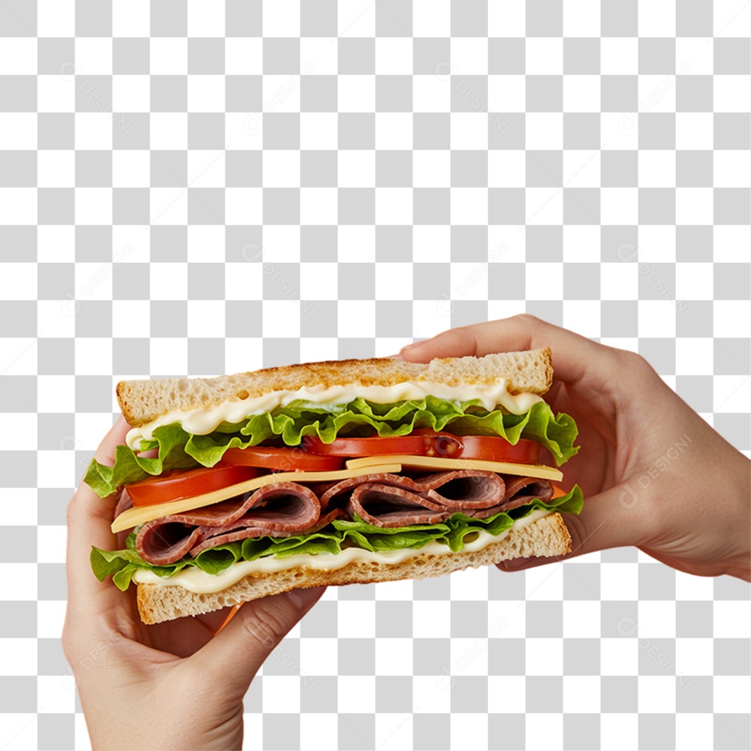 Sanduiche Hambúrguer Lanches PNG Transparente