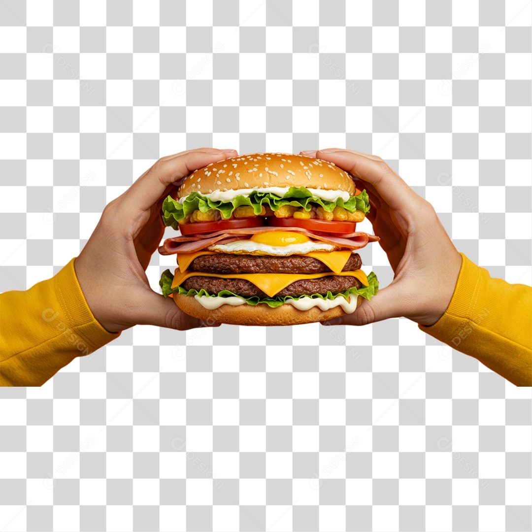 Sanduiche Hambúrguer Lanches PNG Transparente