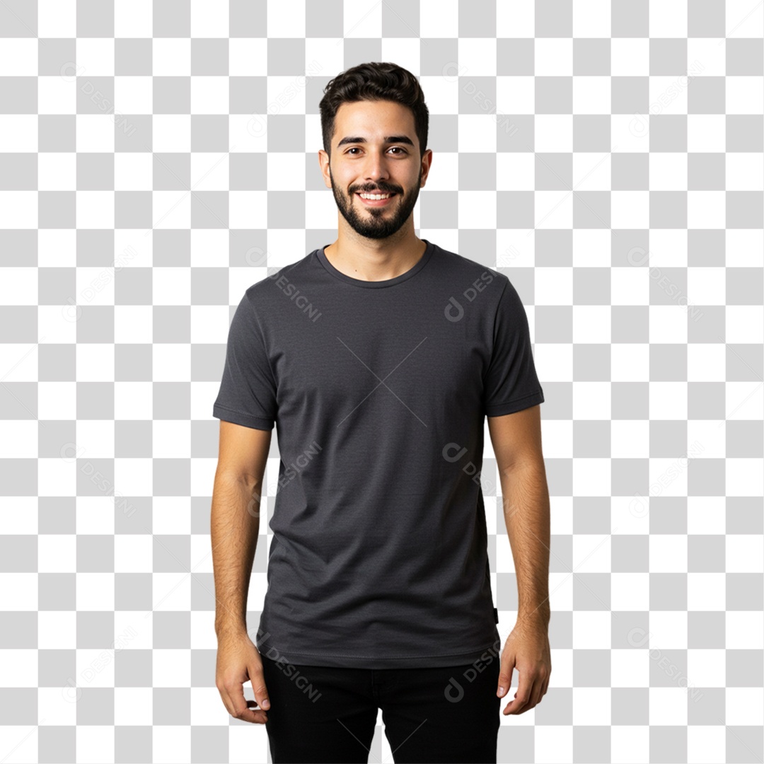 Homem Modelo Pose para Foto PNG Transparente