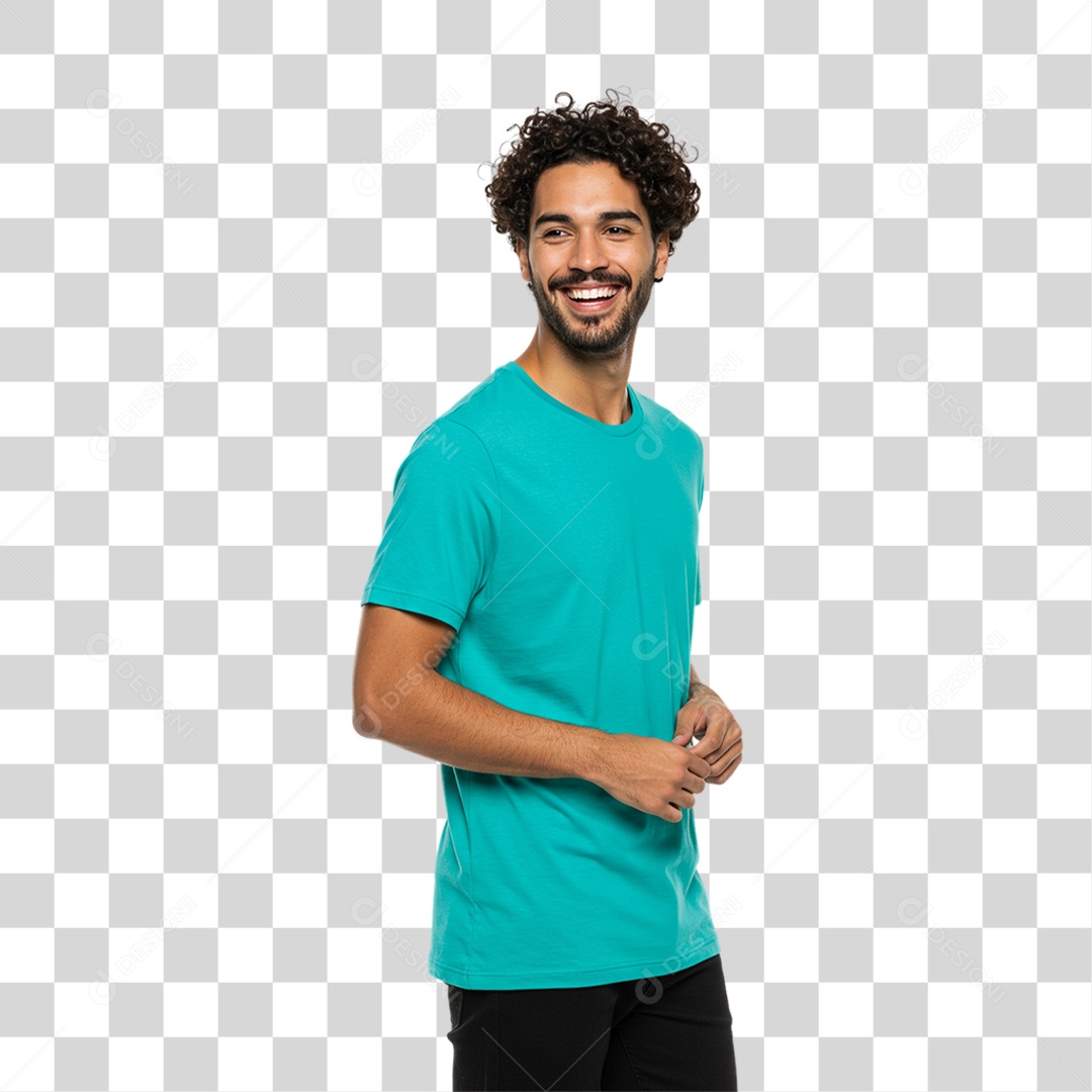 Homem Modelo Pose para Foto PNG Transparente