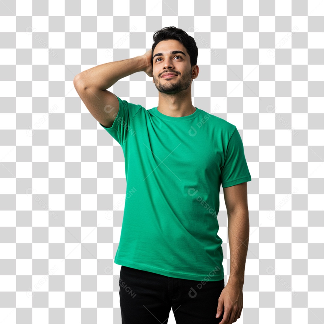 Homem Modelo Pose para Foto PNG Transparente