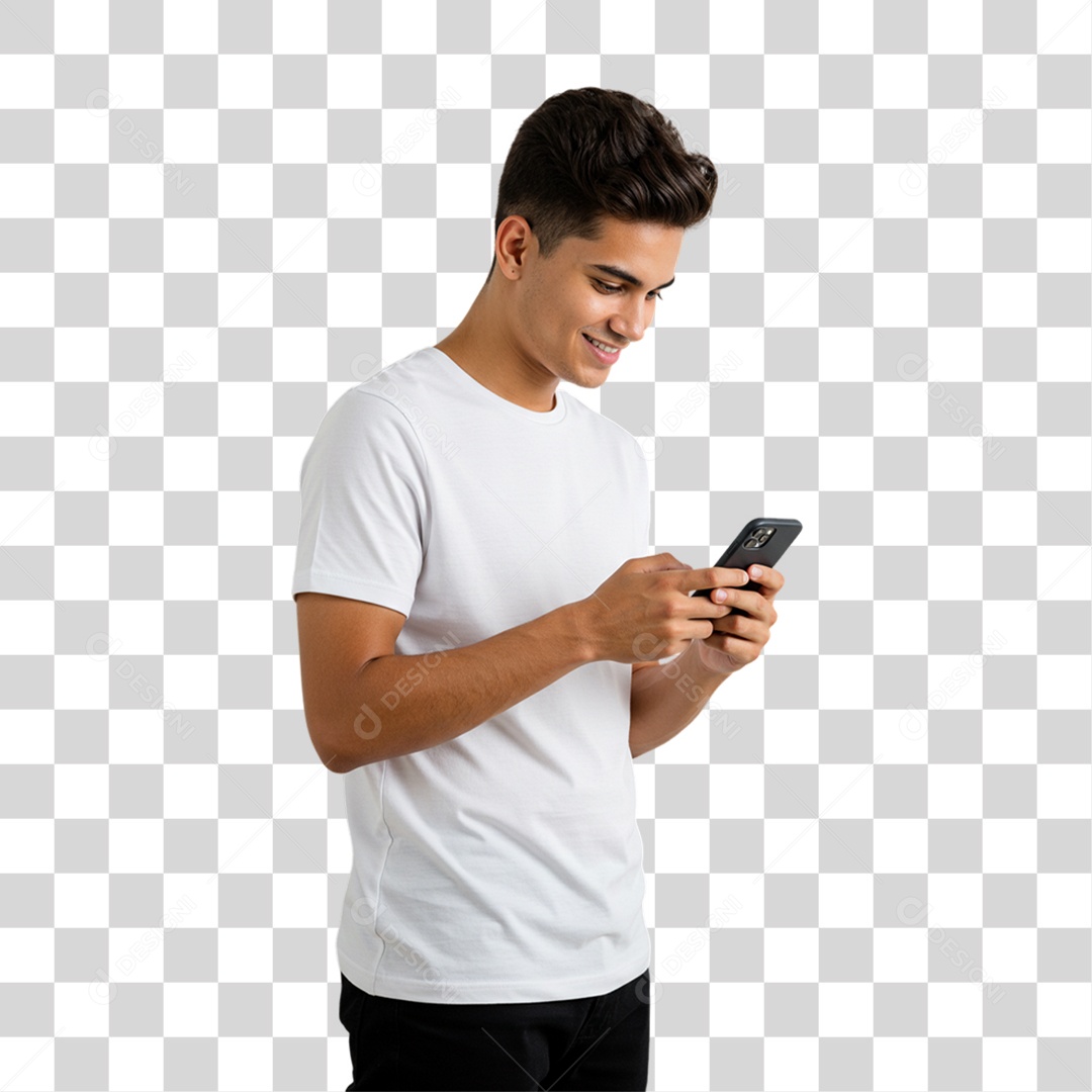 Homem Modelo Pose para Foto PNG Transparente