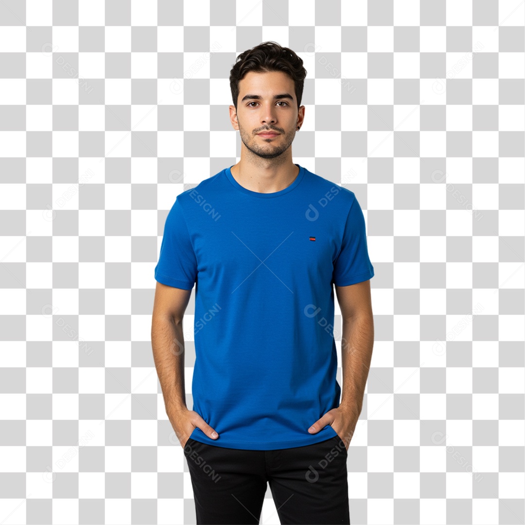 Homem Modelo Pose para Foto PNG Transparente