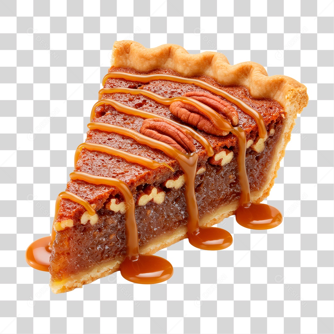 Torta de Abóbora PNG Transparente