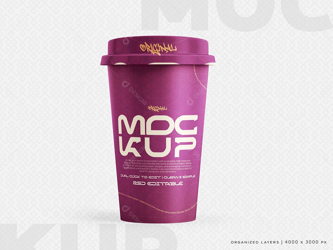 Copo de Café Mockup PSD