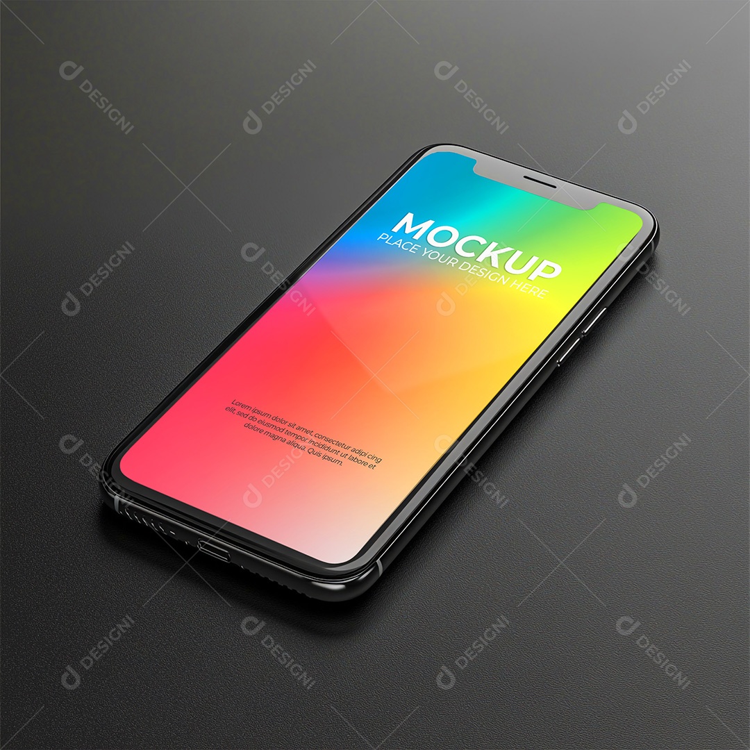 Mockup de Celular Smartphone PSD Editável