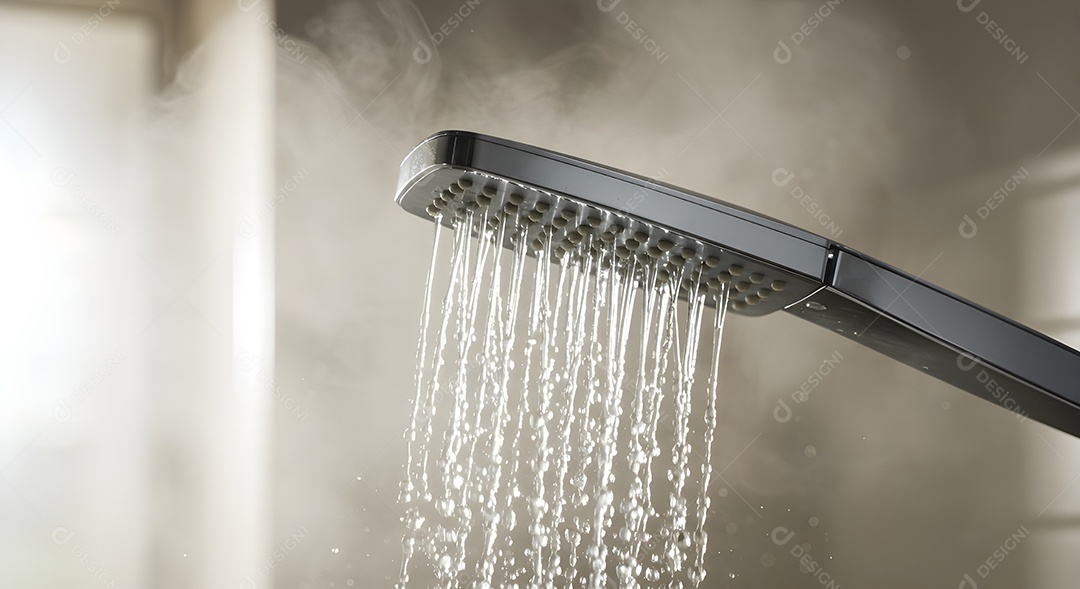 Retrato mostra um chuveiro, um aparelho comum em residências para o banho