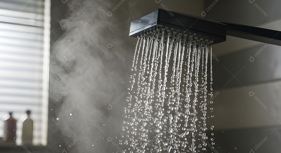 Retrato mostra um chuveiro, um aparelho comum em residências para o banho