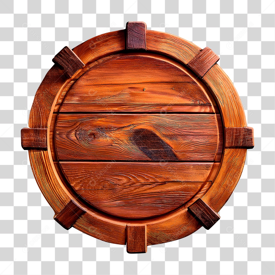 Placa de Madeira PNG Transparente