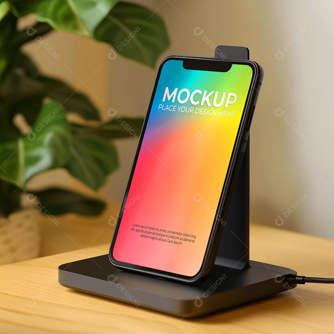 Mockup de Celular Smartphone PSD Editável