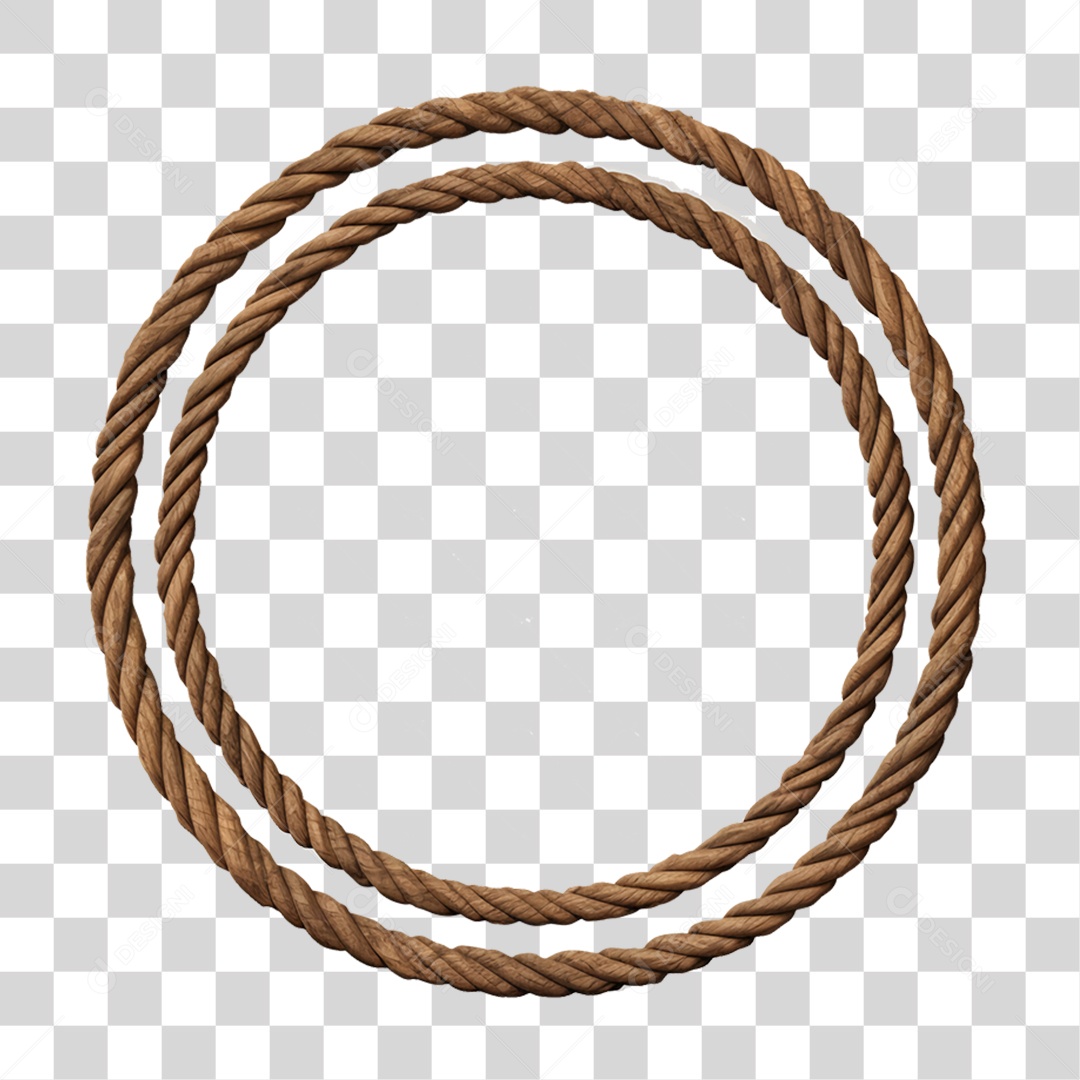 Círculo de Cordas PNG Transparente