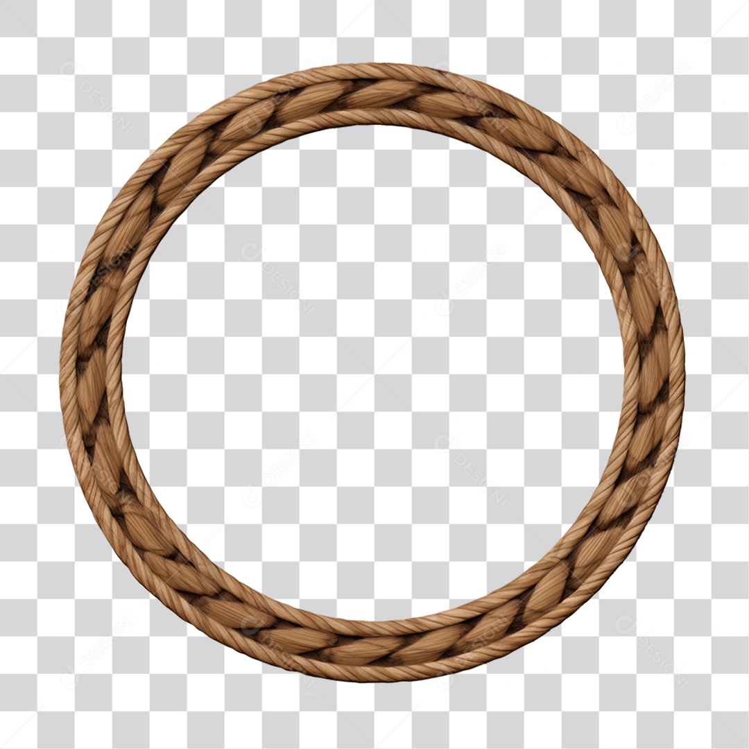 Círculo de Cordas PNG Transparente