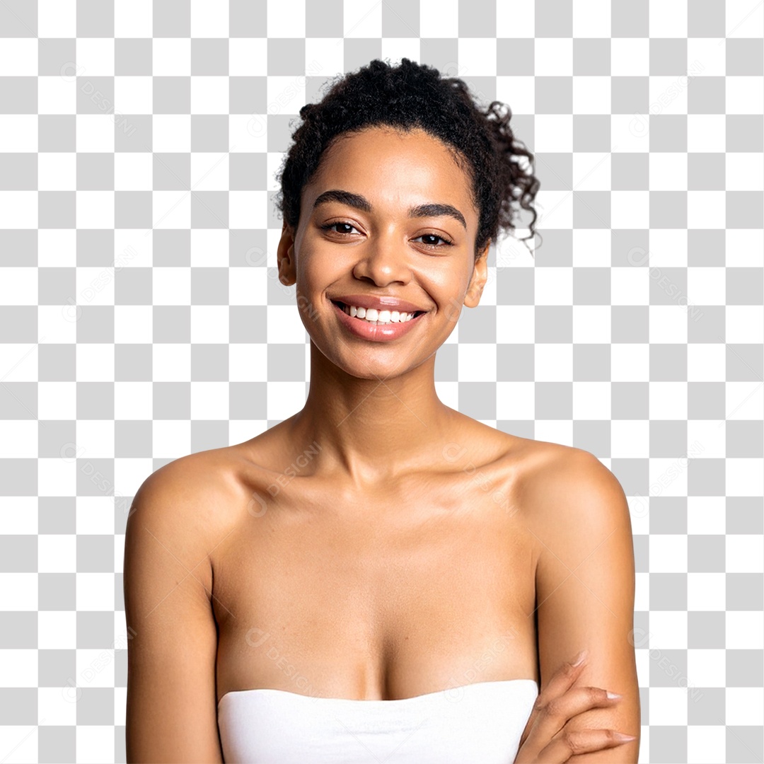 Mulher Sorrindo PNG Transparente