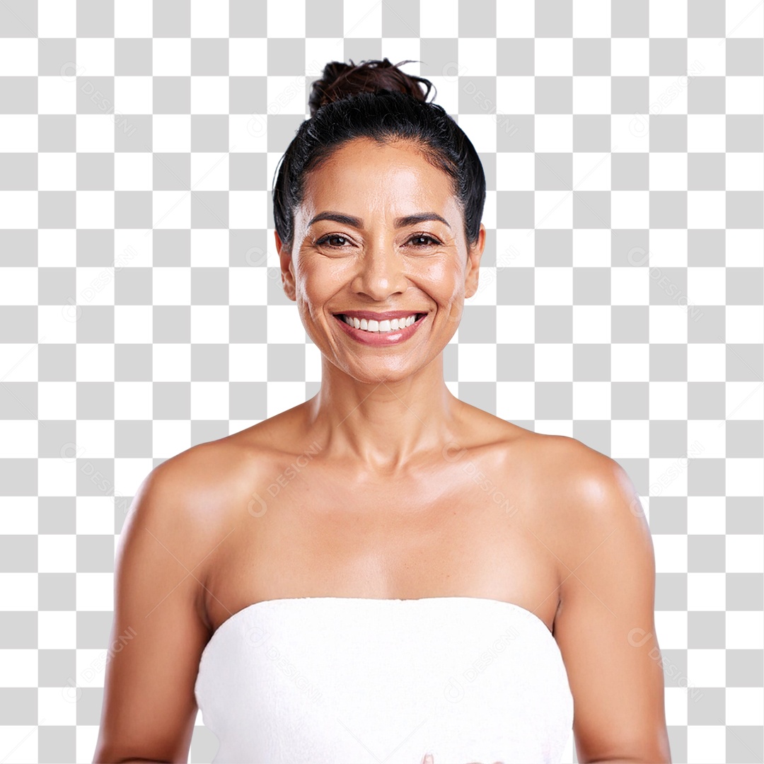 Mulher Sorrindo PNG Transparente