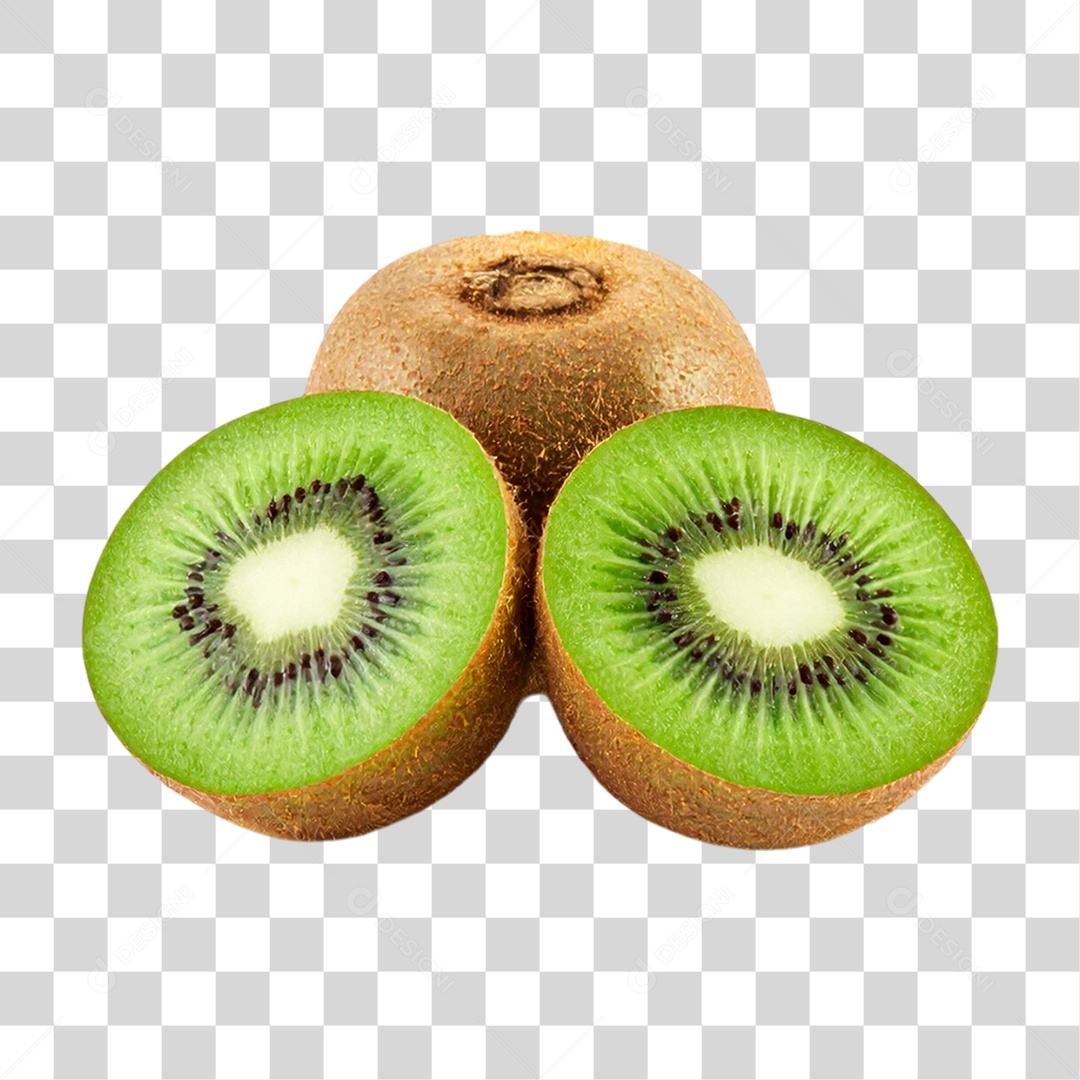 Fruta Kiwi PNG Transparente