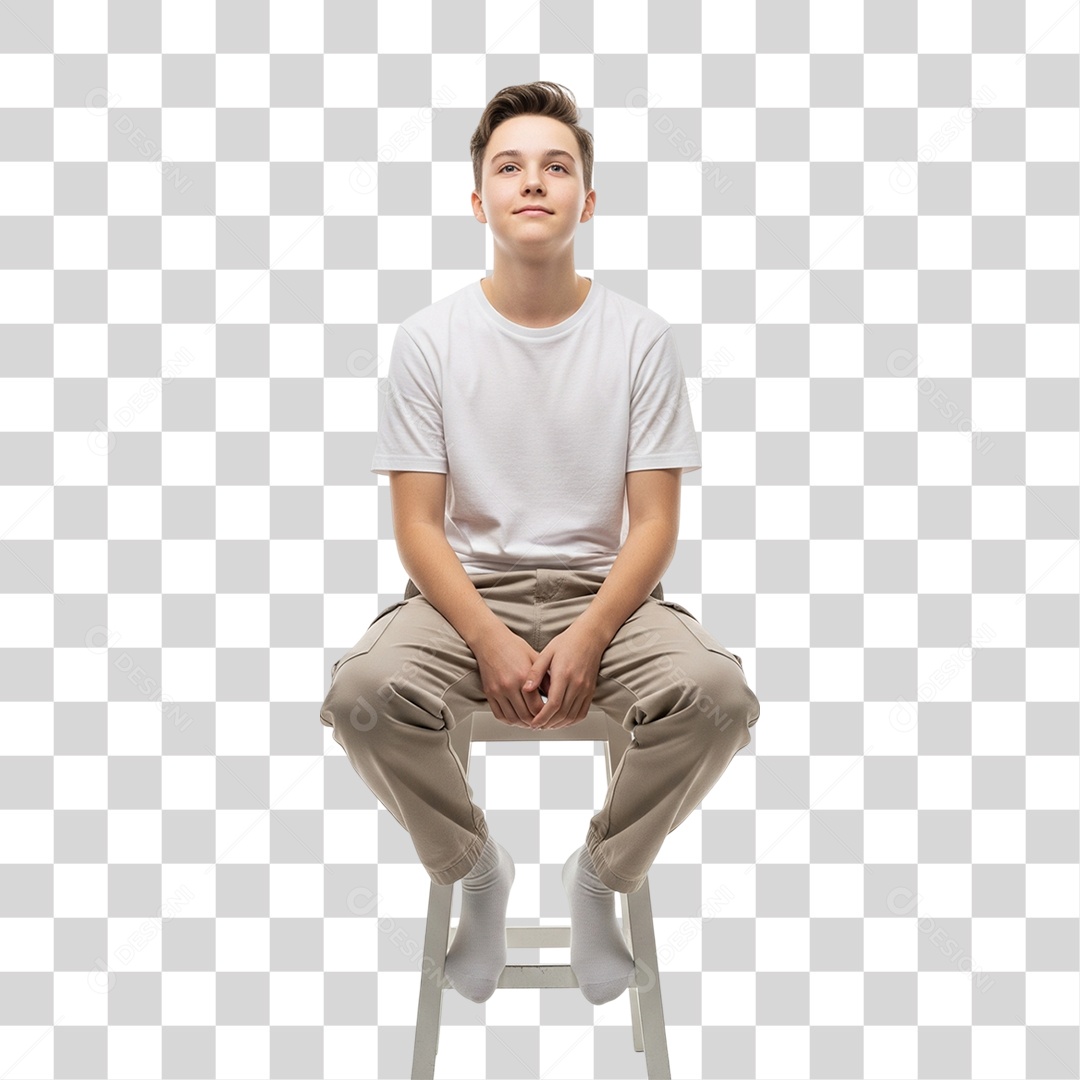 Menino Sorrindo PNG Transparente