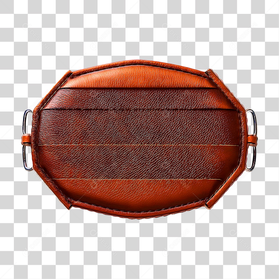 Placa de Couro PNG Transparente