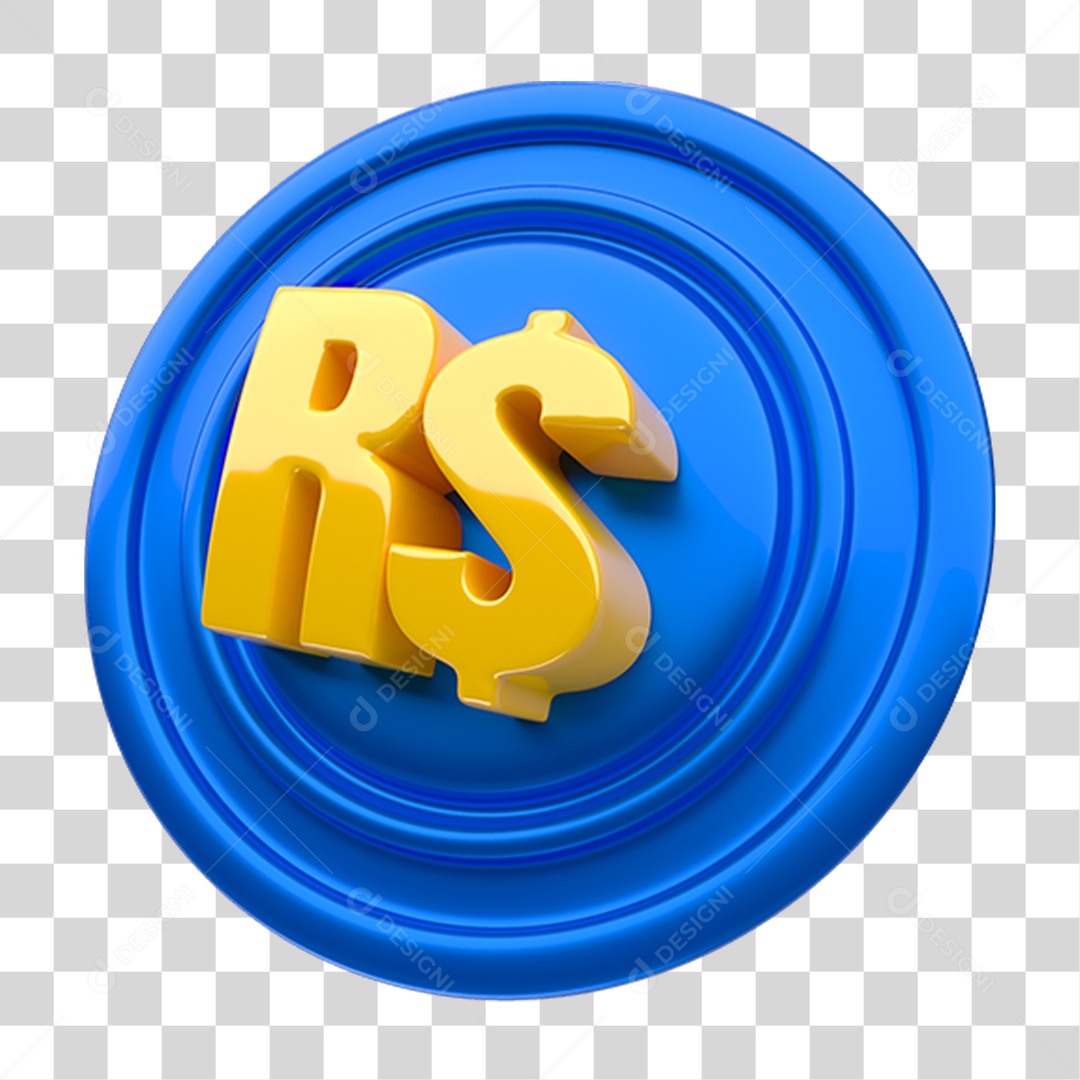 Símbolo de Real PNG Transparente