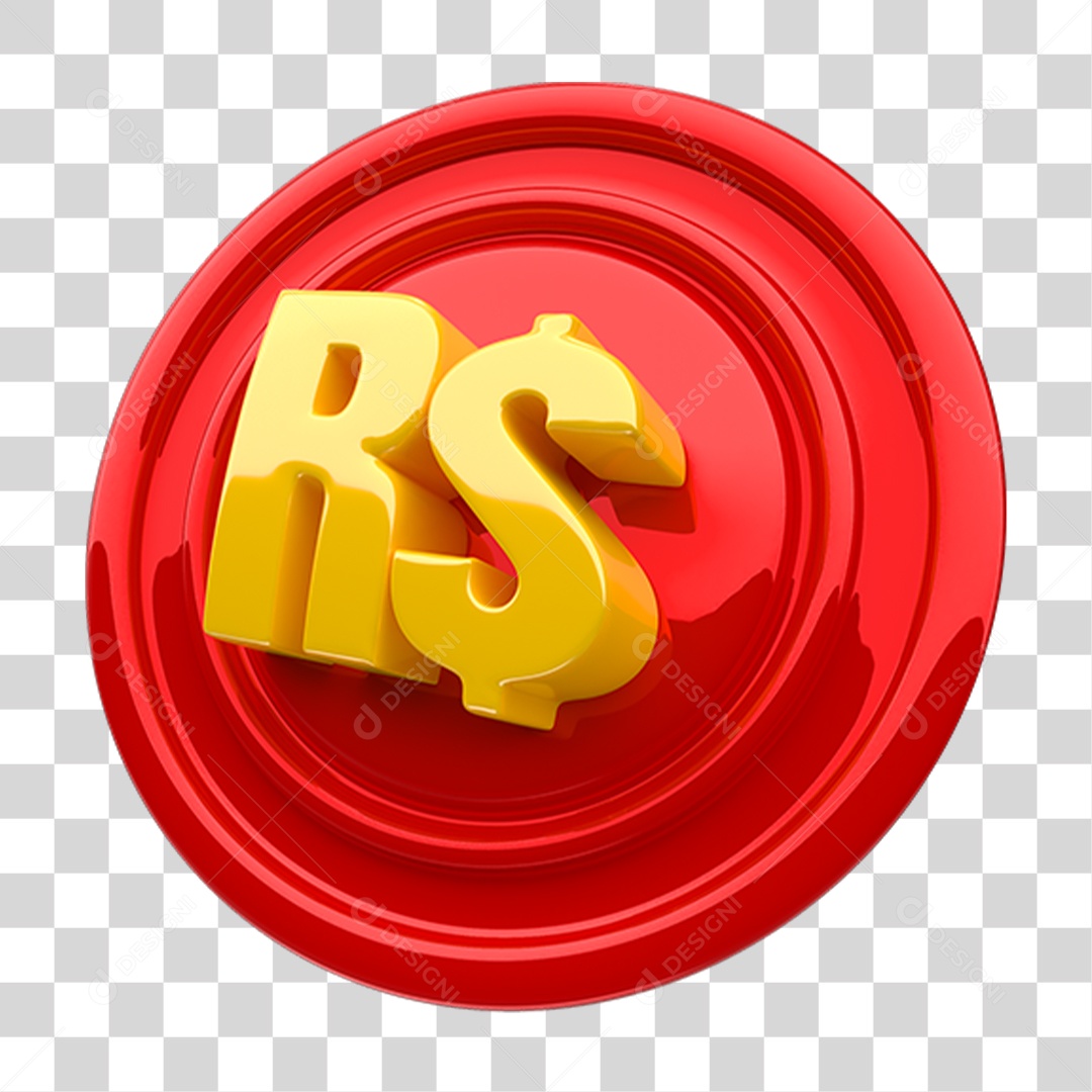 Símbolo de Real PNG Transparente