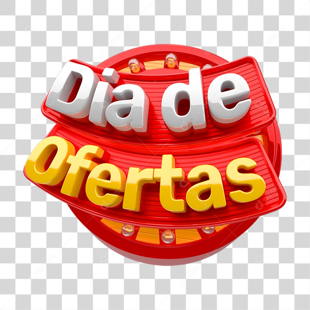 Dia de Ofertas PNG Transparente
