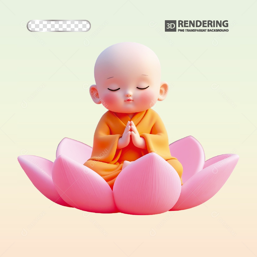 Monge Desenho Ilustração Vetor EPS