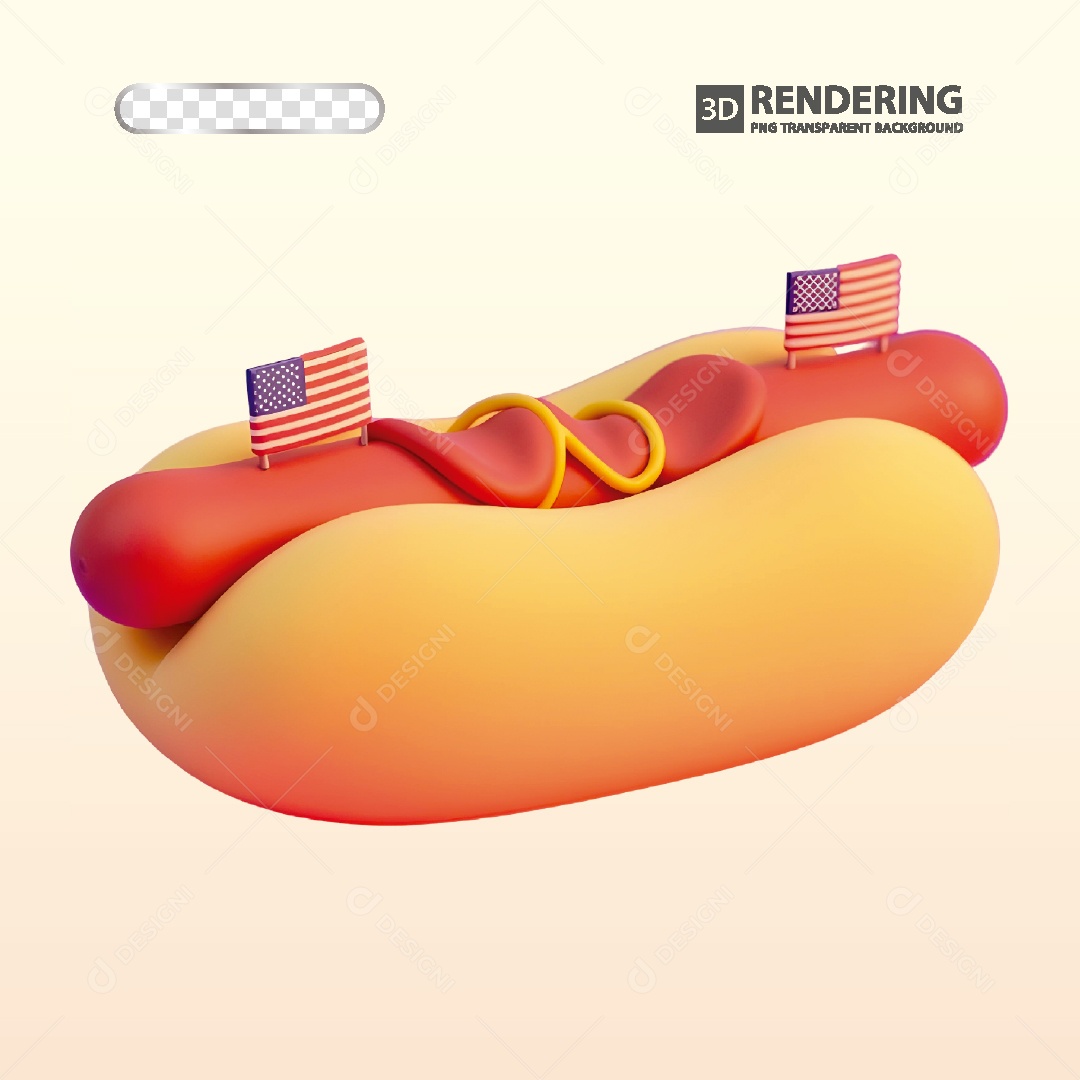 Cachorro Quente Ilustração Vetor EPS