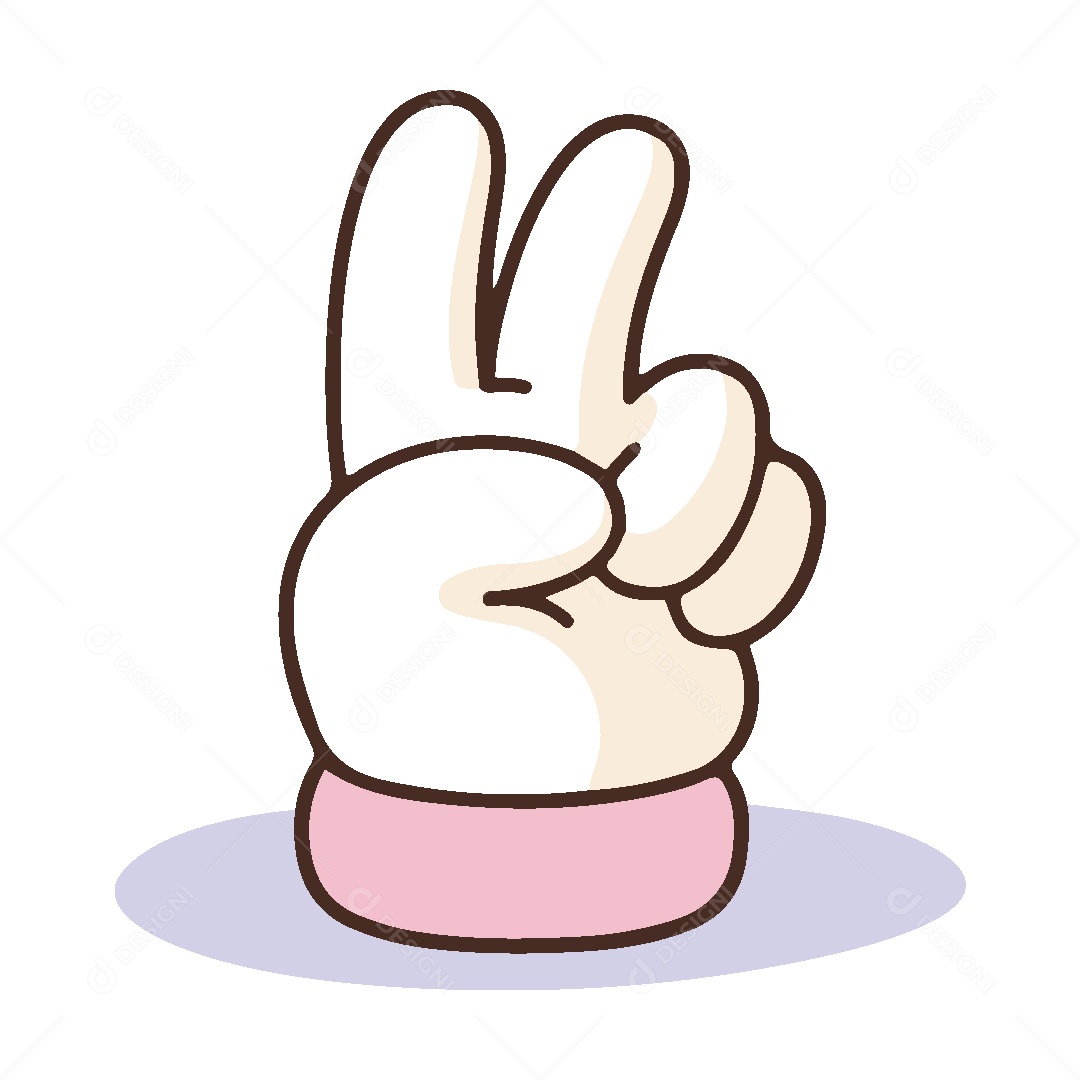 Sinal da Paz Ilustração Vetor EPS