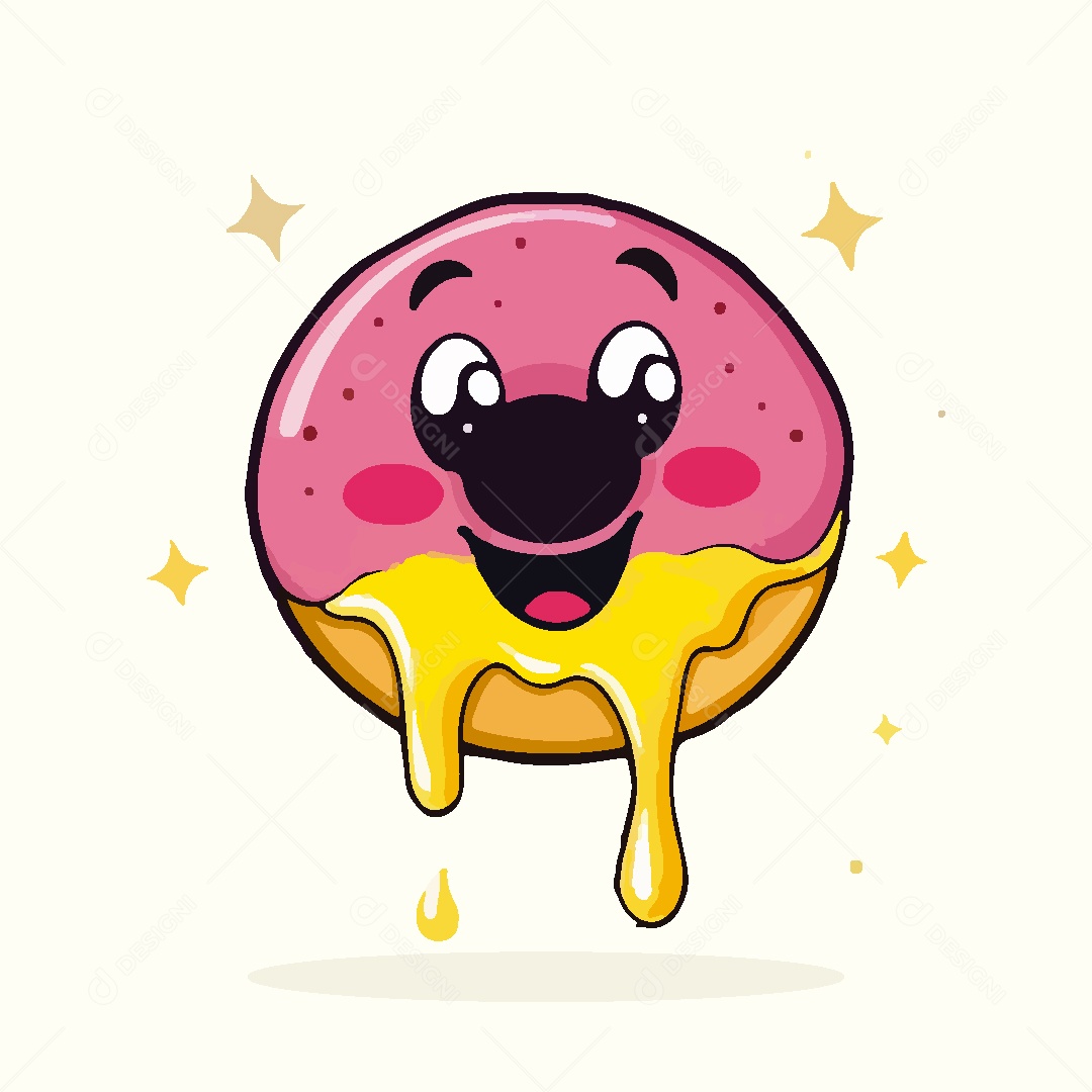 Rosquinha Ilustração Vetor EPS