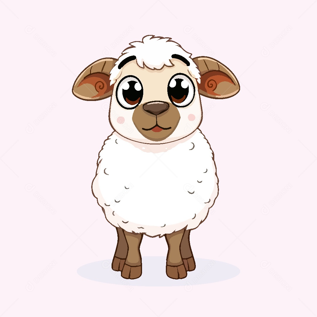 Ovelha Animal Ilustração Vetor EPS