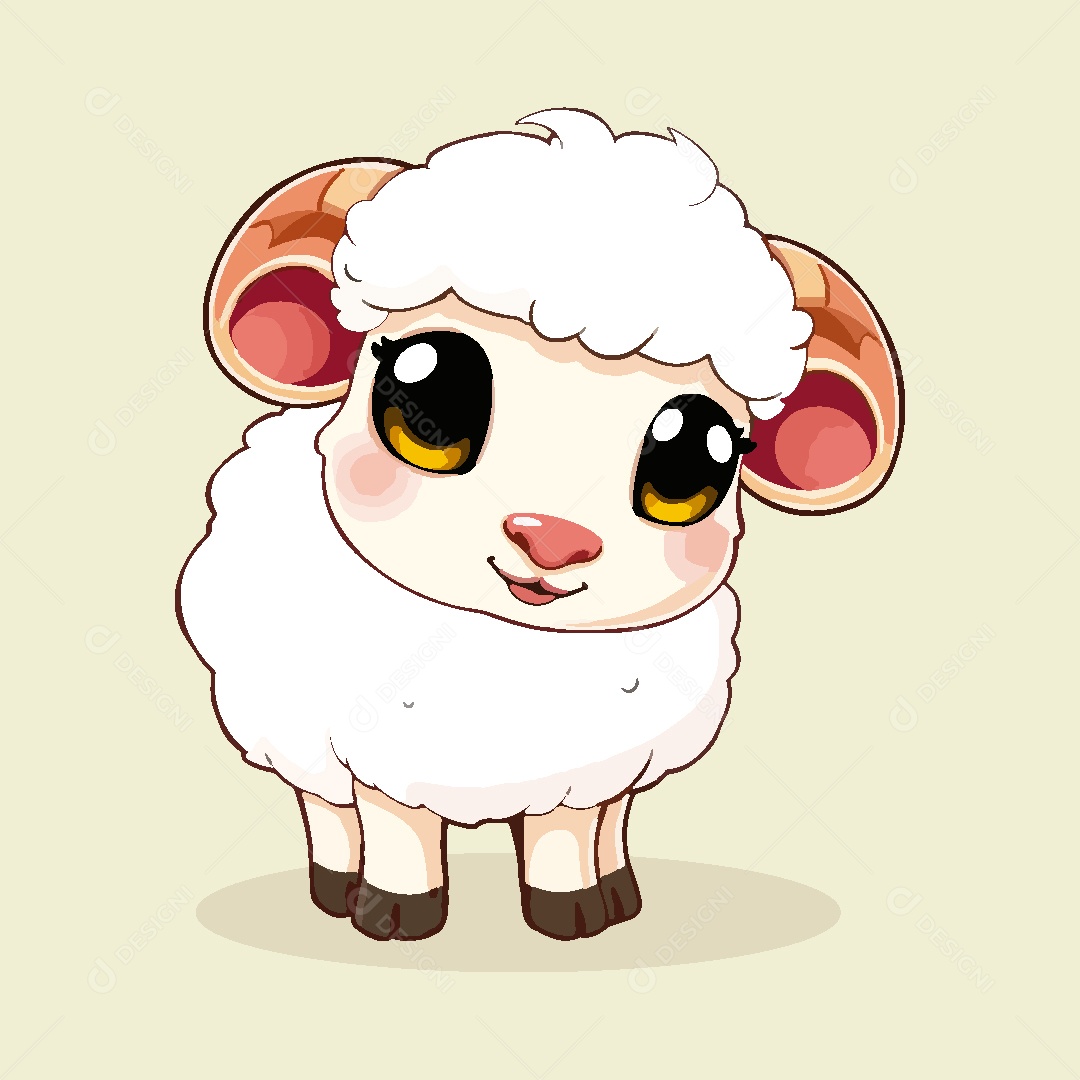 Ovelha Animal Ilustração Vetor EPS