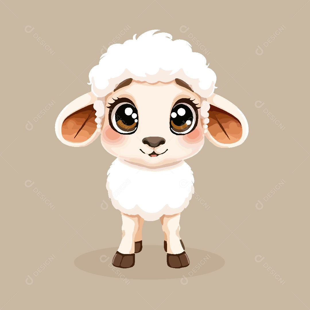 Ovelha Animal Ilustração Vetor EPS