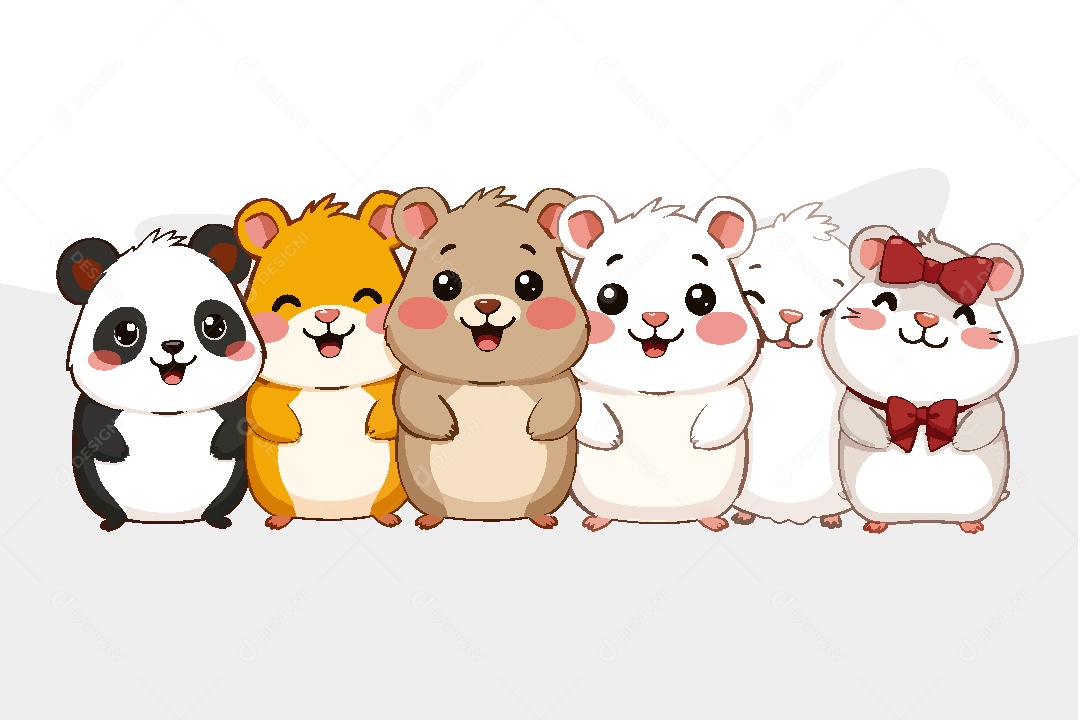 Hamster Animal Ilustração Vetor EPS