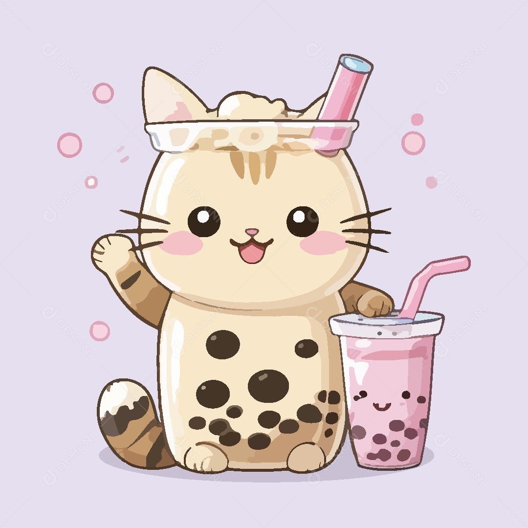 Gato Animal Ilustração Vetor EPS