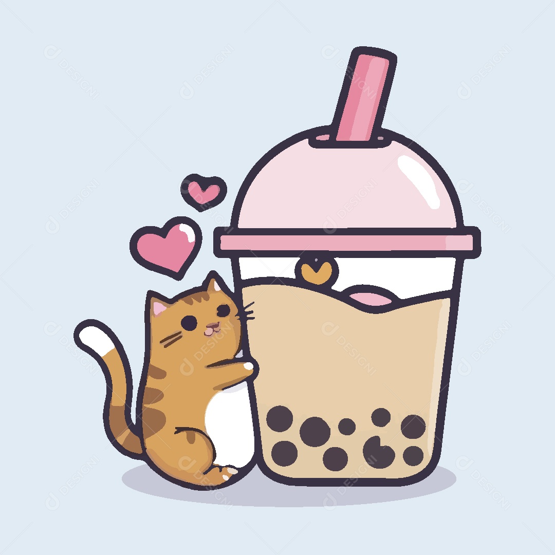 Gato Animal Ilustração Vetor EPS