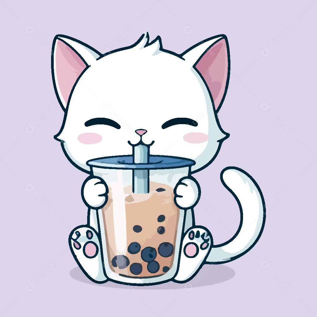 Gato Animal Ilustração Vetor EPS