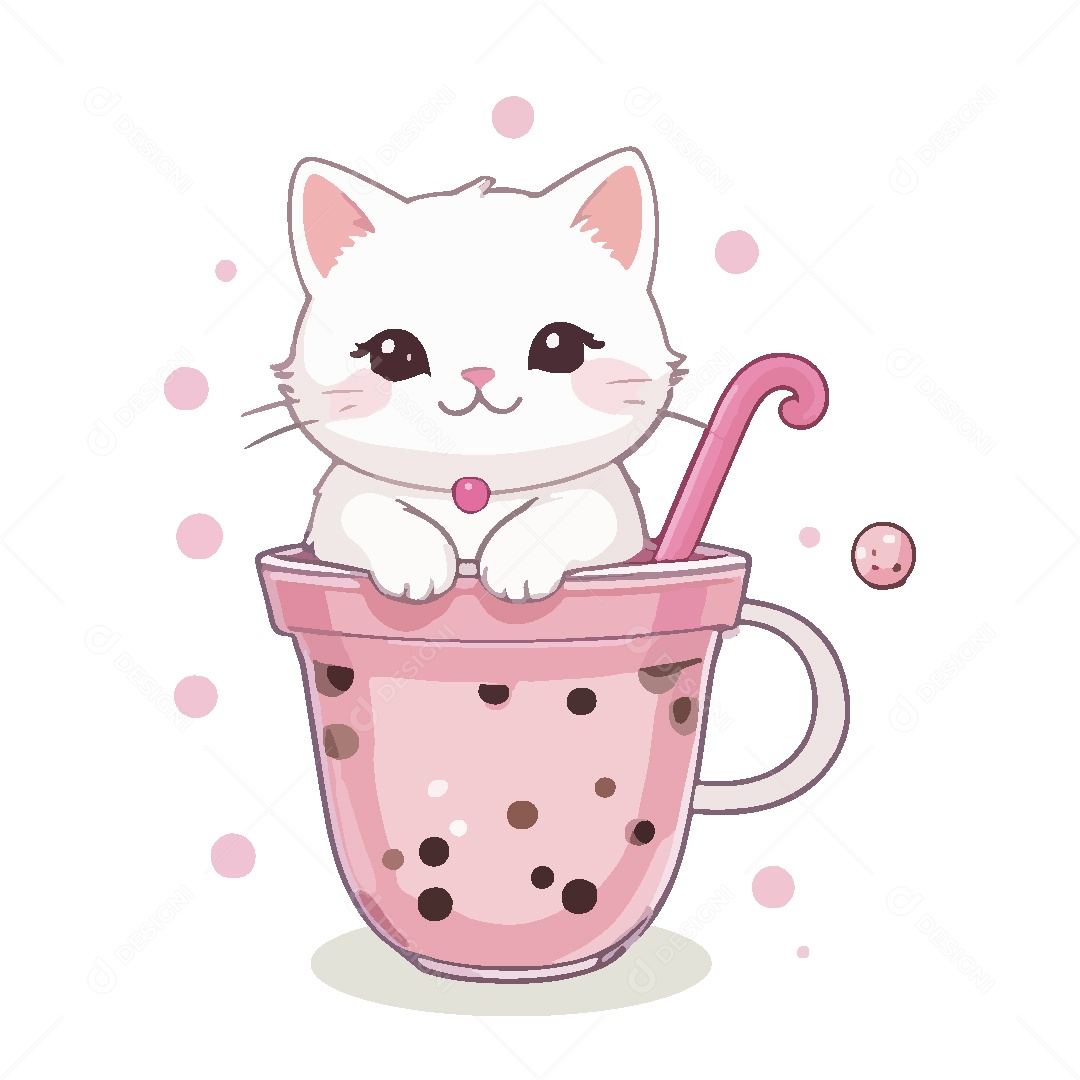 Gato Animal Ilustração Vetor EPS