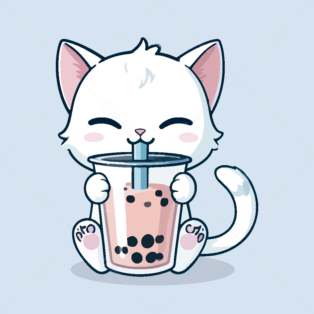 Gato Animal Ilustração Vetor EPS